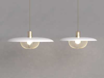 现代吊灯3D模型下载